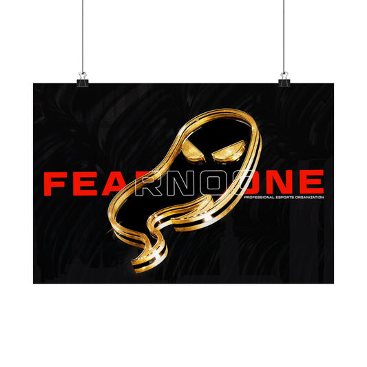 Fear No One branded poster