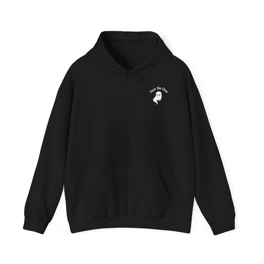 Unisex Hoodie with FNO branding.